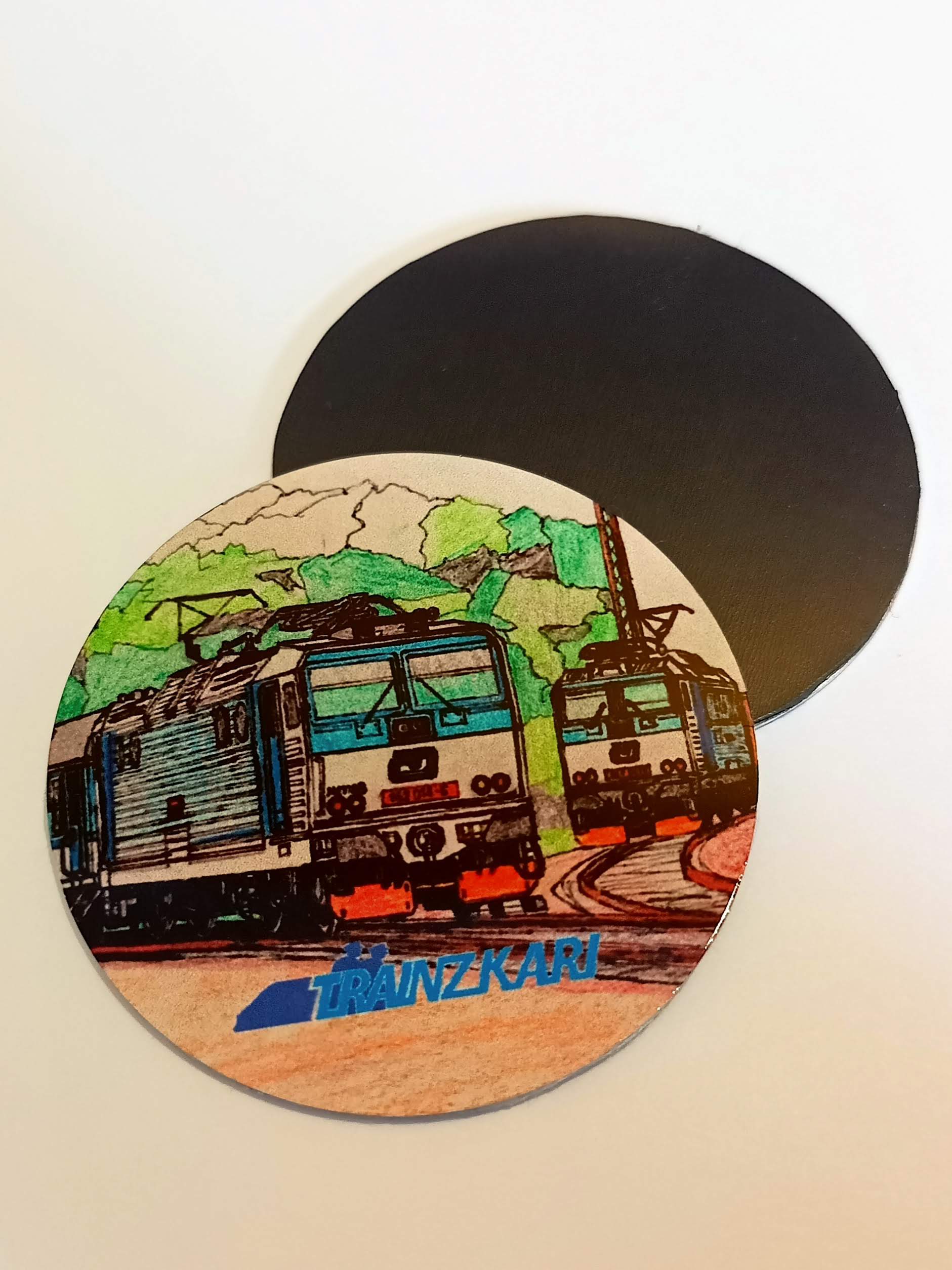 Magnet s vlaky TRAINZKARI