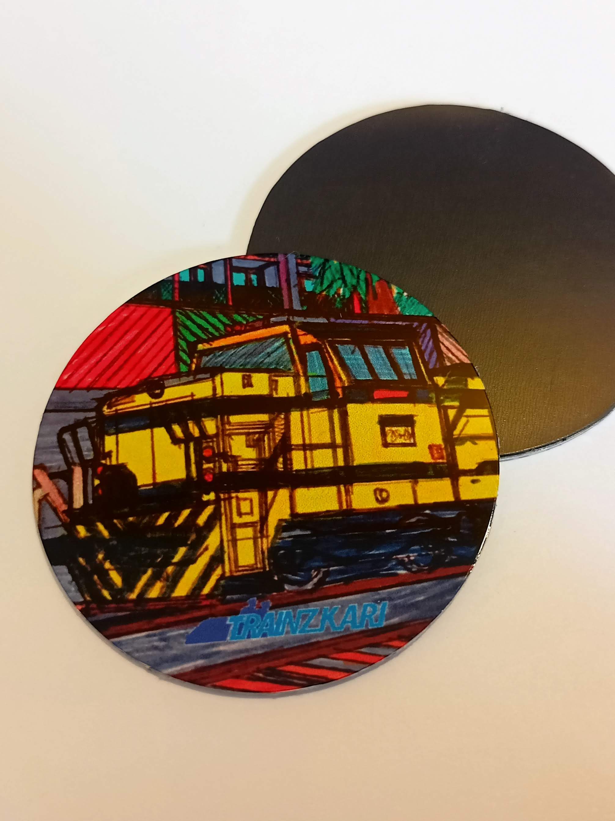Magnet s vlaky TRAINZKARI