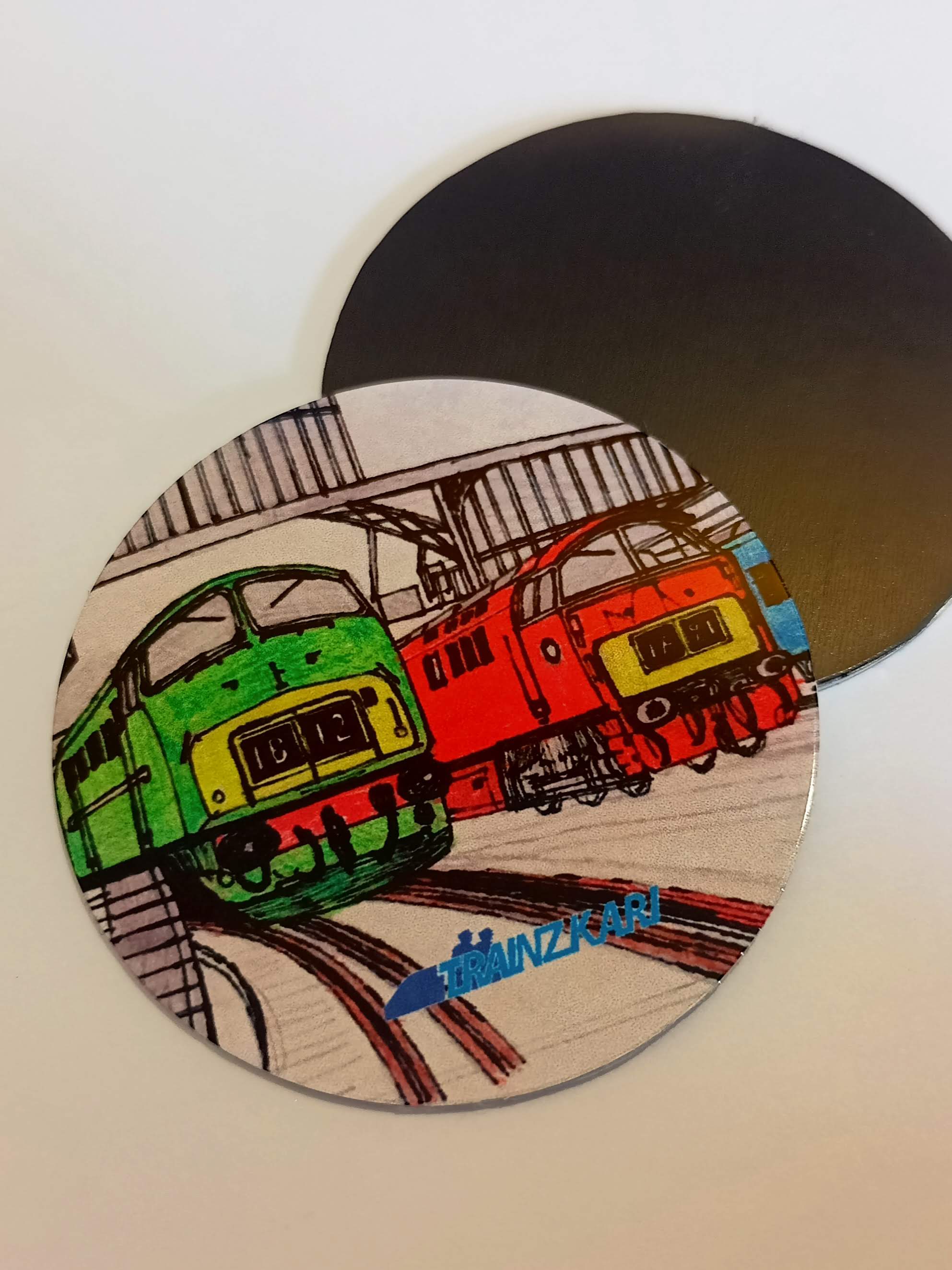 Magnet s vlaky TRAINZKARI