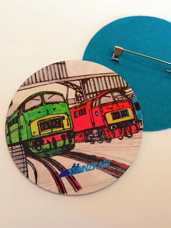 Placka s vlaky TRAINZKARI