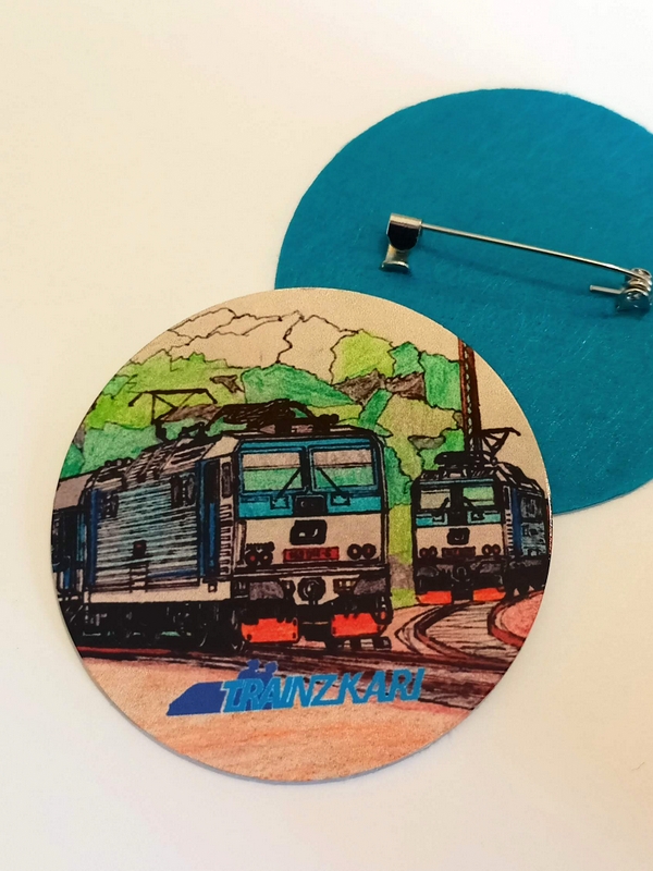 Placka s vlaky TRAINZKARI